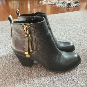 Franco Sarto leather ankle boots size6